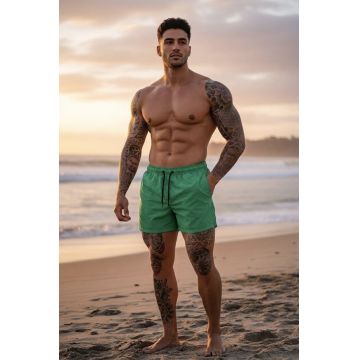 Sort de baie casual verde d303 22A-3.1