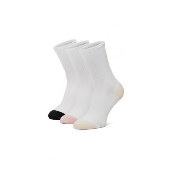 Sosete unisex -  AS_DC_03W_SS25 - alb - set 3 perechi -