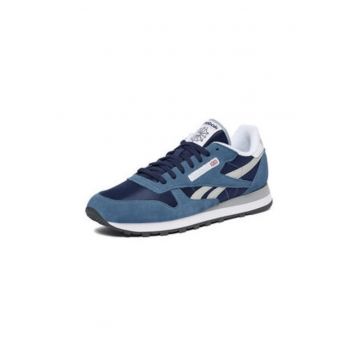 Tenisi barbati  EO-CLASSIC LEATHER - piele ecologica - bleumarin - cu sireturi