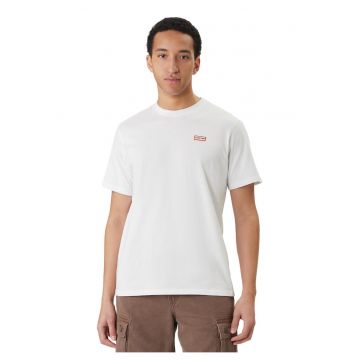 Tricou Barbati -  Bumbac - Alb - Alb