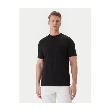 Tricou Barbati -  Bumbac - Negru - 95% bumbac - 5% elastan -