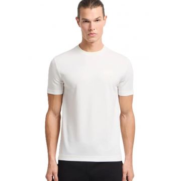 Tricou  pentru Lifestyle - M TEE SS MO PL - 7M000089-AF13862-U0005 - Alb - Alb