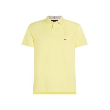 Tricou polo din amestec de bumbac organic