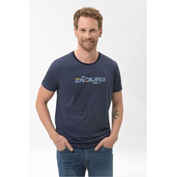 Tricou  T-Ende pentru barbati - albastru marin - Bleumarin