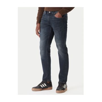 Blugi barbati -  bleumarin - bumbac - fermoar