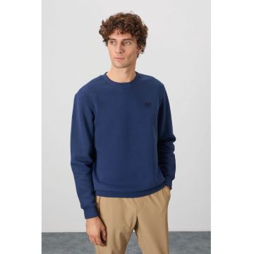 Hanorac  barbati - croiala regular fit - albastru marin - bumbac 84%