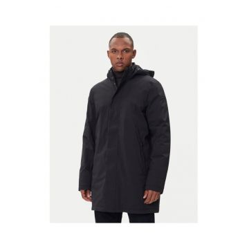Palton de iarna barbati  negru