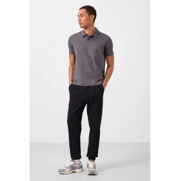 Pantaloni - Barbati - Chino TOMMY pentru barbati cu croiala cu Negru -