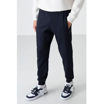 Pantaloni de trening - Barbati - Pantaloni de trening TOMMY pentru barbati - uni - cu buzunar cu fermoar -