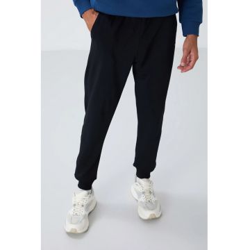 Pantaloni de trening - Barbati - Pantaloni de trening TOMMY pentru din fleece Negru -