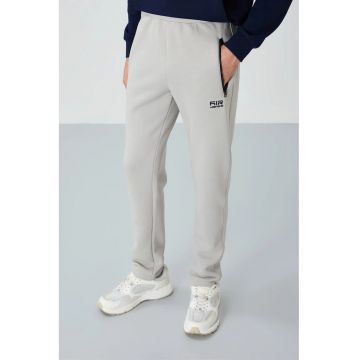 Pantaloni de trening - Barbati - Pantaloni de trening TOMMY Regular din Gri deschis -