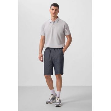 Pantaloni scurti - Barbati - Pantaloni scurti chino tesuti TOMMY barbati - Gri carbune -