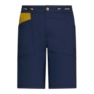Pantaloni scurti escalada barbati  Talus SS 2025 - Galben/Bleumarin