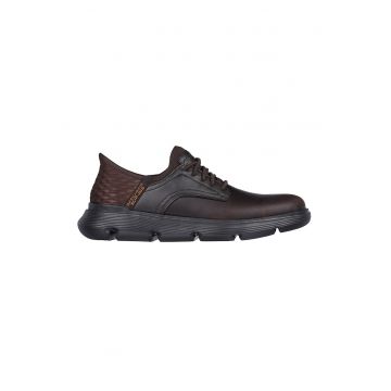 Pantofi Garza-Gervin Slip-Ins cu logo discret - Maro inchis