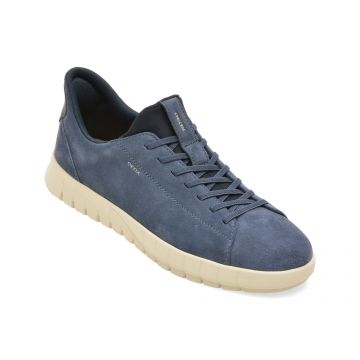 Pantofi sport GEOX albastri, U65MAA, din piele intoarsa