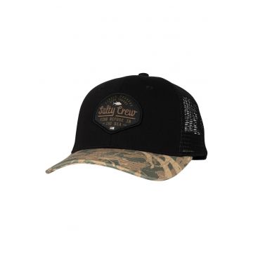 Sapca barbati  Border Trucker - bumbac poliester - negru camuflaj -
