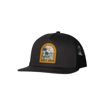 Sapca trucker barbati  Archway negru 50%bumbac 50%poliester ajustabila