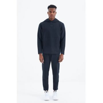 Set hanorac si pantaloni barbati -  gri antracit - bumbac/poliester