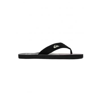Slapi barbati  piele ecologica - negru - material interior sintetic -