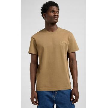 Tricou barbati  WW Essential Tee - bumbac - maneca scurta - culoare 02 Brown
