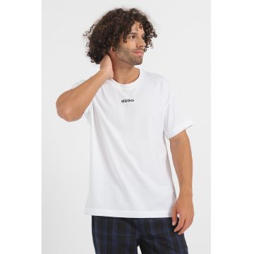 Tricou relaxed fit de pijama Linked - Alb optic