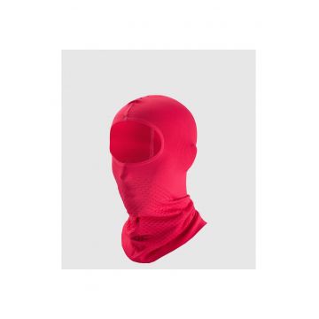 Balaclava sport - unisex  roz - poliester - fara cusaturi - S/M