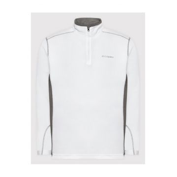 Bluza barbati -  alb - gri - poliester -