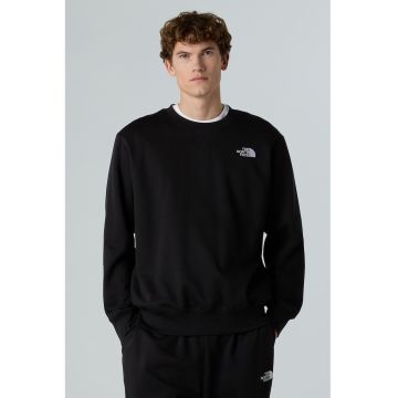 Bluza de trening relaxed fit Essential - Alb/Negru