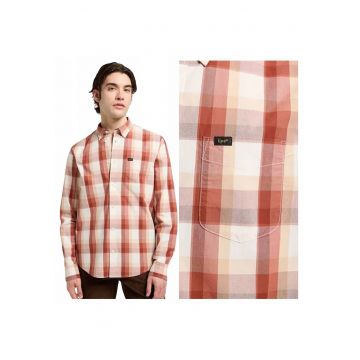 Camasa Pentru Barbati -  Marimea S - Multicolor - Button Down - Croiala Regular Fit - Model Drept Regular - Inchidere Nasturi - 1 Buzunar