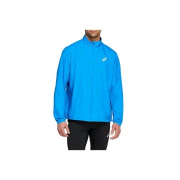 Jacheta sport  albastra - poliester - detalii reflectorizante -