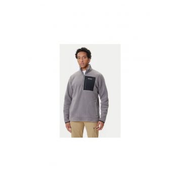 Jacheta sport barbati -  gri - 100% poliester reciclat -