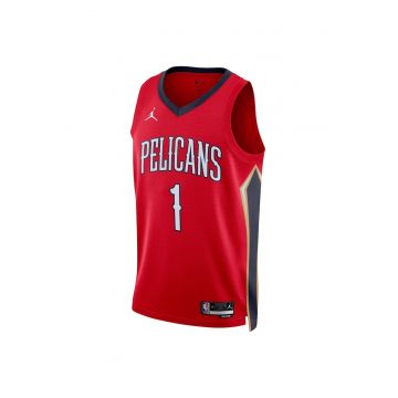 Maiou sport barbati  New Orleans Pelicans Statement Edition - rosu - poliester
