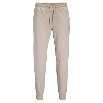 Pantaloni de trening barbati - JPSTGORDON ARCHIVE - Regular fit - Crem - Maro
