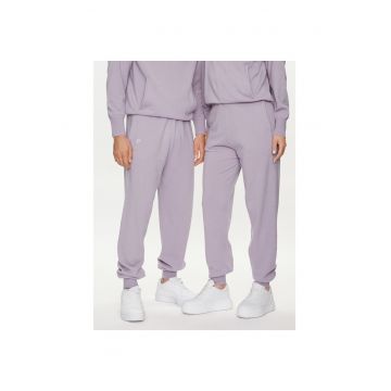 Pantaloni sport unisex  violet - material confortabil