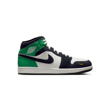 Pantofi sport  Air Jordan 1 Mid Se V3 63248 - Verde/Negru