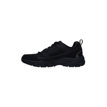 Pantofi sport cu insertii din piele Oak Canyon - Negru