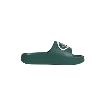 Papuci Adilette 00s cu imprimeu logo - Alb/Verde englez