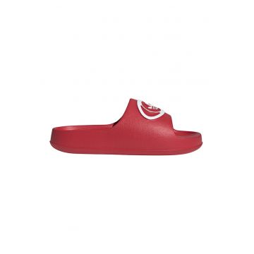 Papuci Adilette 00s cu imprimeu logo - Rosu/Alb
