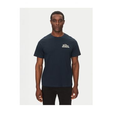 Tricou barbatesc  bleumarin - bumbac