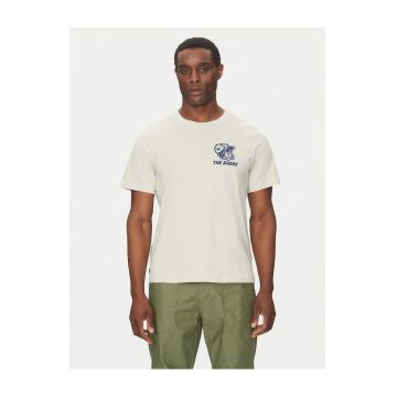 Tricou barbatesc  crem - bumbac