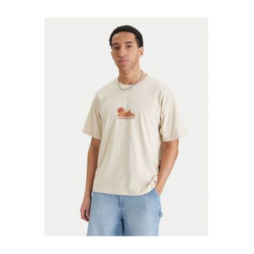 Tricou Barbati -  Bej - Bumbac - Bej