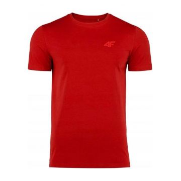 Tricou barbati -  Bumbac - Rosu.