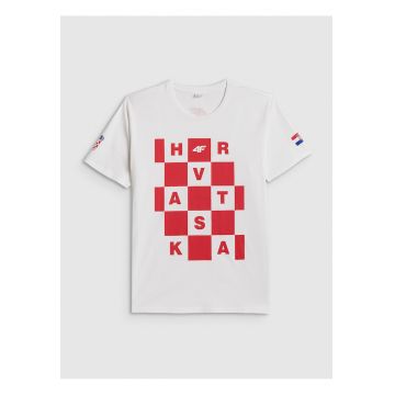Tricou dama -  alb - bumbac -