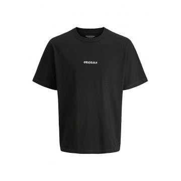 Tricou lejer bumbac negru - Negru