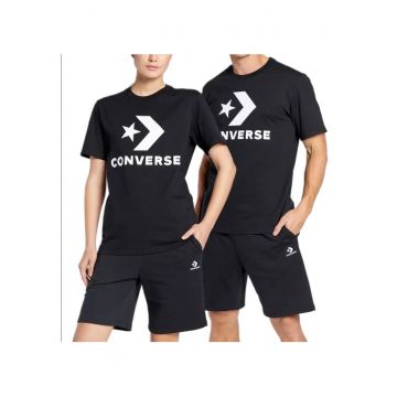 Tricou  unisex din bumbac - Negru