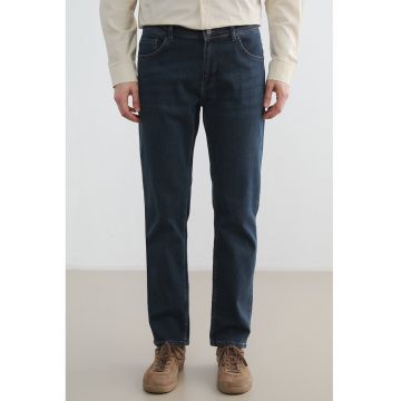 Blugi regular fit - Albastru ultramarin