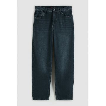 Blugi relaxed fit - Albastru ultramarin