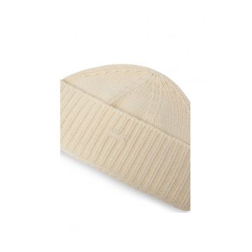 Caciula unisex -  lana - bej - One Size INTL