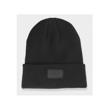 Caciula Unisex Neagra Antifrig Sportstyle Acril Beanie  AW24