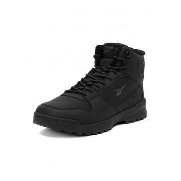 Ghete barbati -  piele ecologica - negru -